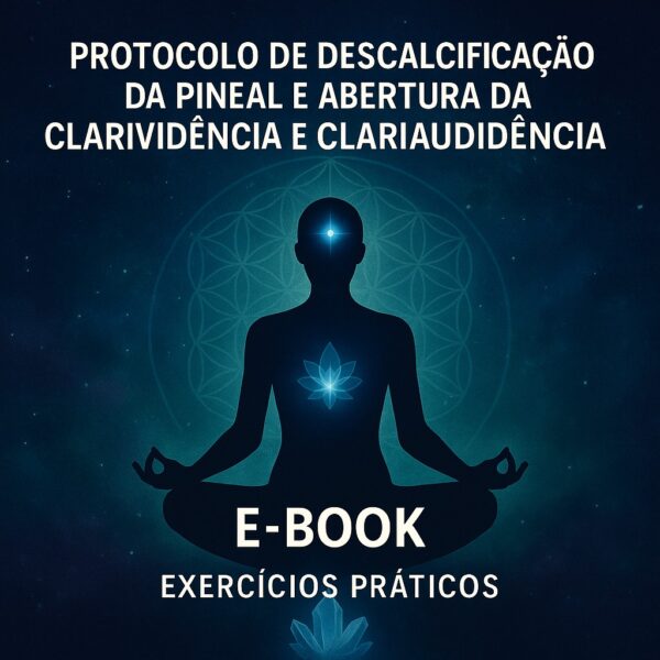 E-BOOK: PROTOCOLO DE DESCALCIFICAÇÃO DA PINEAL E ABERTURA DA CLARIVIDÊNCIA E CLARIAUDIÊNCIA