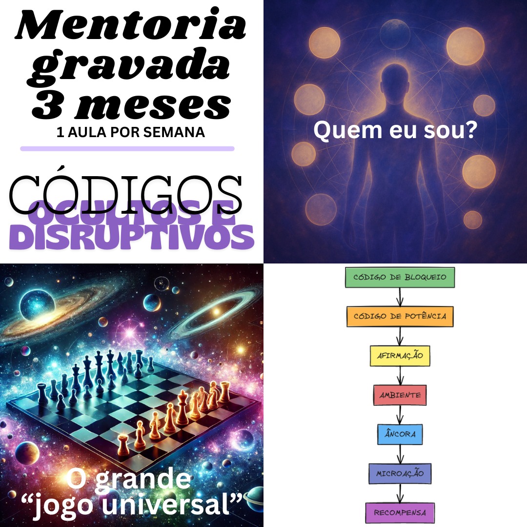 MENTORIA GRAVADA - CÓDIGOS OCULTOS E DISRUPTIVOS